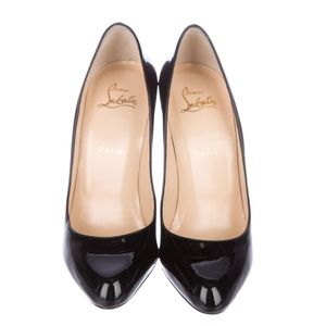 Christian Louboutin Black Décolleté 868 Pump sz38